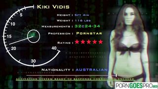 Porn Goes Pro - Watch Australian Beauty Kiki Vidis Fucking A Big Dick In Pov