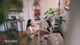 Teaching My Little Step Sister To Suck Cock Like A Pro - Amateur Threesome Ffm