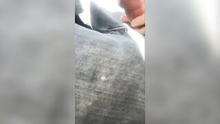 Lesbian Gives Friend Handjob In Car