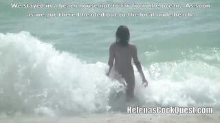 Caribbean Nude Beach Sex With Fan! - Helenascockquest. Com