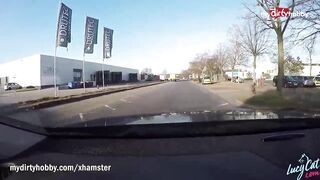 My Dirty Hobby - Lucy Cat Fucks On A Public Street