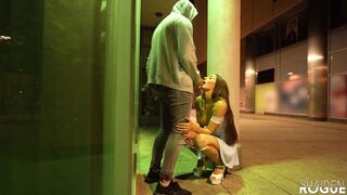 Party Chick Cheats On Her Boyfriend - Risky Doggy Fuck In Public - Shaiden Rogue