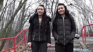 Public Agent Real Sister Stopped On The Street For Indecent Proposals