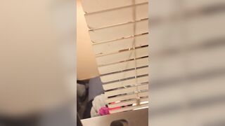 Sexy Latina Caught Red Handed