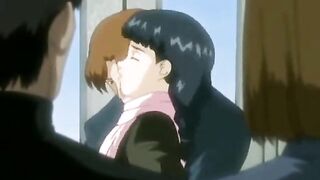 Hentai Cutie Is Harressed On Train