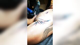 Funny Pussy Tattoo Made Her Orgasm