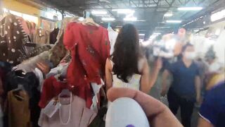 Thai Cute Girl Remote Control Vibrator In Public ( English Subtitles)