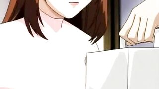 Cutie Plays With The Rod Until Hentai Cumshot