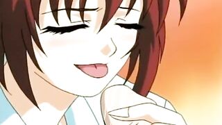 Cutie Plays With The Rod Until Hentai Cumshot