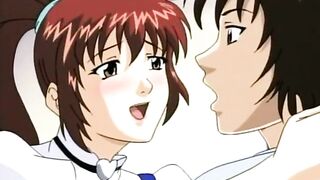 Cutie Plays With The Rod Until Hentai Cumshot