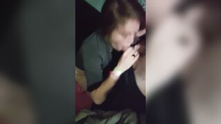 Sexy Babyfaced Teen Sucks Boyfriends Cock- Smiling After Making Him Cum