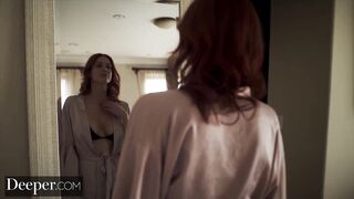 Deeper. Gabbie Carter Crawls To Her Leash For A Dark Game