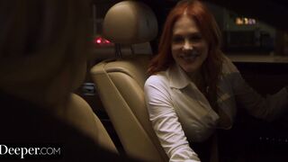 Deeper. Gabbie Carter Crawls To Her Leash For A Dark Game