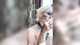 Milf Prossie Drinks Her Own Piss And I Spit In Her Face