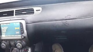 Watch How She Clean The Cum After A Messy Cumshot