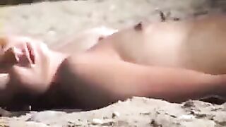 Horny Tits - Beach Voyeur Video