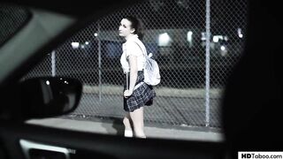 Old Stepdad Takes Ashley Adams' Anal Virginity