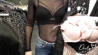 Huge Cumshot On H&m Leggings In A Public Changing Room