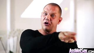 Hard Anal Sex With Curvy Big Round Oiled Butt Girl (franceska Jaimes) Movie-12