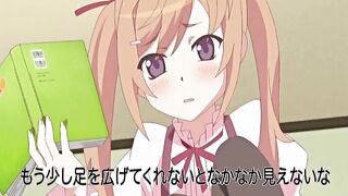 Cute Hentai Teenie Gets Fingered And Licked