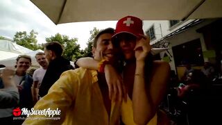 Fucking At Street Parade And 2 Fans Caught And Recorded Us - Mysweetapple