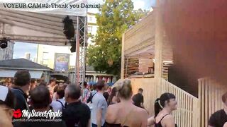 Fucking At Street Parade And 2 Fans Caught And Recorded Us - Mysweetapple