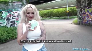 Public Agent Curvy Milf Louise Lee Fucks In Public