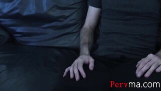 Sleeping Blonde Mom Blows Son- Nina Kayy