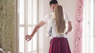 Nancy A Having Sex With Her Teacher While Her Boyfriend Is Waiting Outside