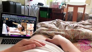 Browsing Porn, Watching Cumshot Compilations And Cuming Hard