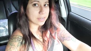 Dirty Talking In The Car. Can You Make Me Cum While I'm Driving?