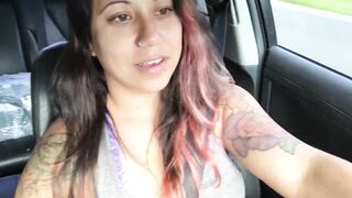 Dirty Talking In The Car. Can You Make Me Cum While I'm Driving?