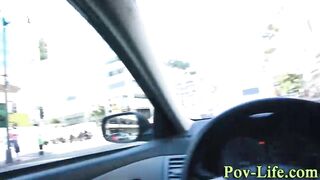 Teen Gargles Cum In Pov