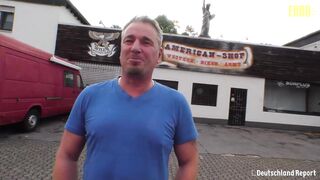 Deutschland Report - Gorgeous Granny Cunt Fucks A Kinky Guy - Amateureuro