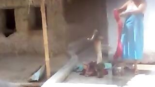 Bengali Busty Purnima Boudi Bathing Hot Asset