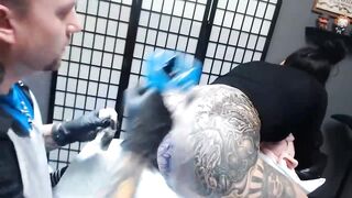 Darcy Diamond Gets Her Asshole Tattooed By Trevor Whelen For 4.5 Hours - Infected (intro) Sickick