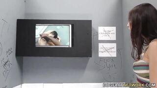 Aidra Fox Gets Creampied By Black Cocks - Gloryhole