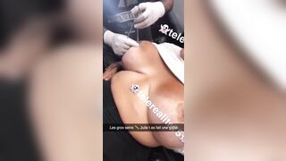 Sarah Fraisou Montre Ses Seins Et Ce Fais Percer Le Sein