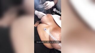 Sarah Fraisou Montre Ses Seins Et Ce Fais Percer Le Sein