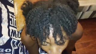 Liitle Schoolgirl Sucks And Fucks A Big Fat Dick