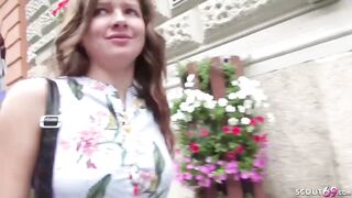 German Scout - 18 Jahre Junge Renata Anal Gefickt Bei Strassen Casting