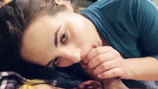 An Excited Girl I Met On The Site Sucks My Cock.