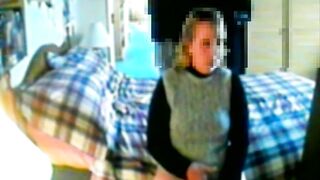 House Sitter Caught Masturbating To Porn Again!