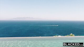 Blacked Blonde Tourist Fucked In The Ass By Black Local