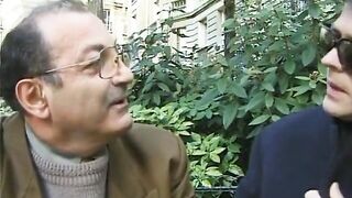 French Family In Diner