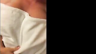 23yr Old Tara Showing Off 36h Boobs