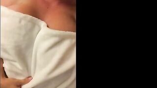 23yr Old Tara Showing Off 36h Boobs