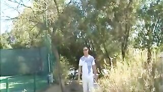 Redhead Pawg's Tennis Lesson Turned Fuck Session