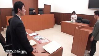 Asian Lawyer Having To To Fuck In The Court 02