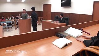 Asian Lawyer Having To To Fuck In The Court 02